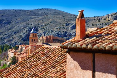 Teruel İspanya Albarracin ortaçağdan kalma şehir