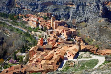 Teruel İspanya Albarracin ortaçağdan kalma şehir