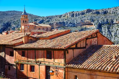 Teruel İspanya Albarracin ortaçağdan kalma şehir
