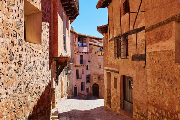 Albarracín medeltidsstaden vid Teruel Spanien — Stockfoto