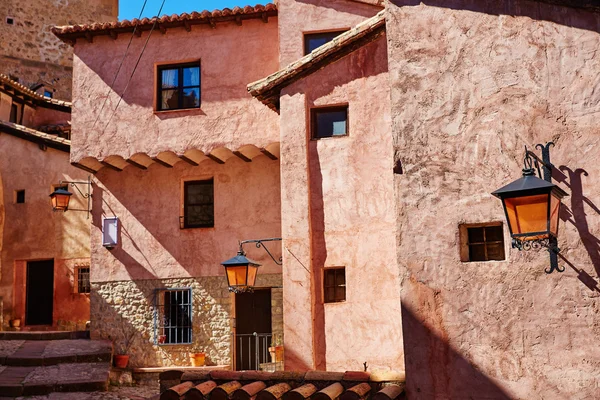 Albarracin cidade medieval em Teruel Espanha — Fotografia de Stock