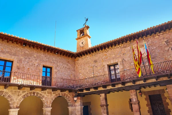 Teruel İspanya Albarracin ortaçağdan kalma şehir — Stok fotoğraf