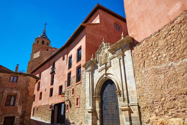 Albarracin středověkého města Teruel, Španělsko — Stock fotografie