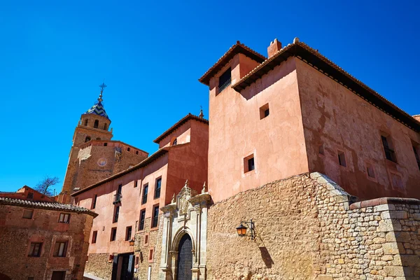 Teruel İspanya Albarracin ortaçağdan kalma şehir — Stok fotoğraf