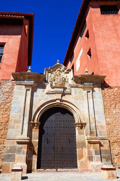 Teruel İspanya Albarracin ortaçağdan kalma şehir — Stok fotoğraf