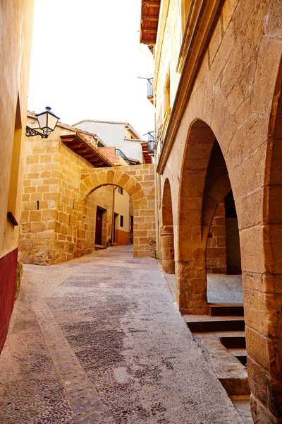 Aldeia Beceite em Teruel Espanha em Matarrana — Fotografia de Stock