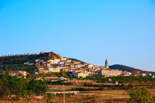 Penarroya de Tastavins in Teruel Spanje dorp — Stockfoto