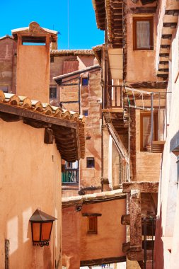 Teruel İspanya Albarracin ortaçağdan kalma şehir