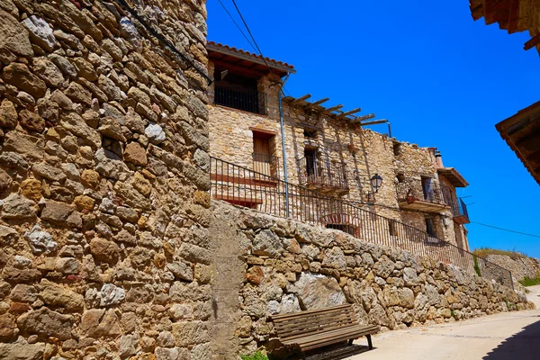 El Boixar pueblo en Tinenca Benifassa de España —  Fotos de Stock