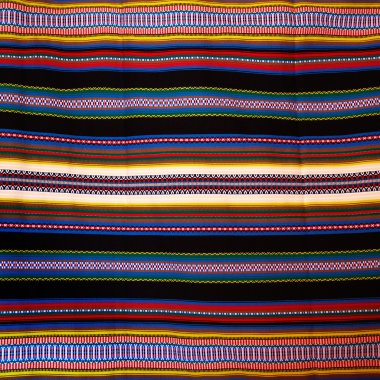 Aragon tipik battaniye ile çizgili Arap mirası