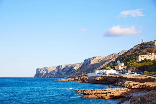 Denia Las Rotas strand i Medelhavet Spanien — Stockfoto
