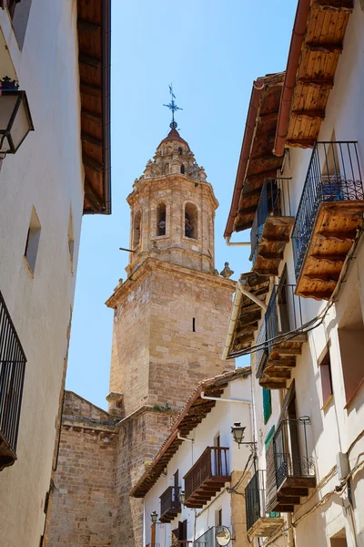 Penarroya de Tastavins i Teruel Spain by — Stockfoto