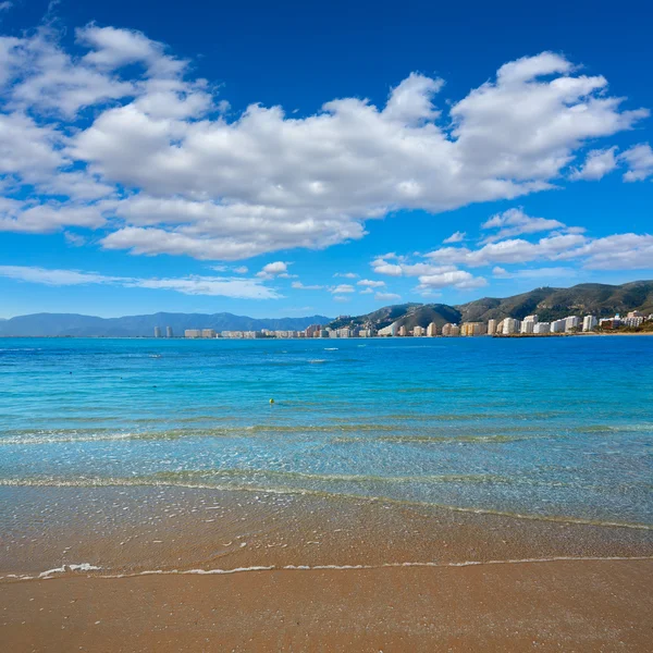 Cullera Playa los Olivos beach Valencia at Spain — Stock Photo, Image