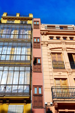 Valencia İspanya Lope de Vega kare downtown