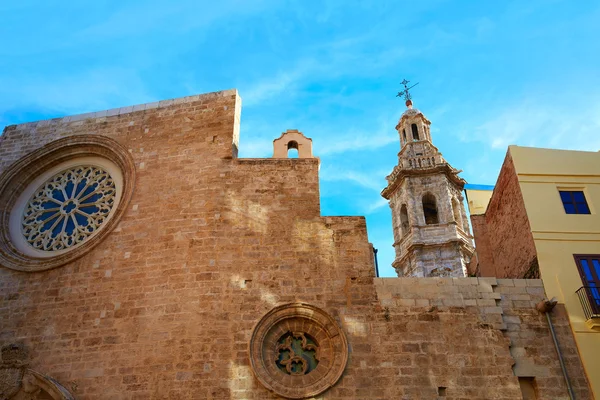 Valencia Santa Catalina kerk in Spanje — Stockfoto