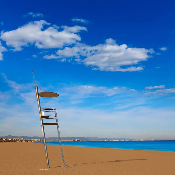 Валенсия Мальваро пляж Лас Аренас Испания — стоковое фото