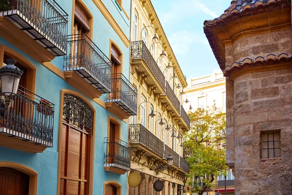 Valencia Downtown nära Sant Vicent street — Stockfoto