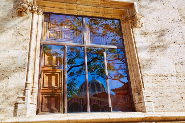 Valencia La Lonja de Seda edificio de España — Foto de Stock