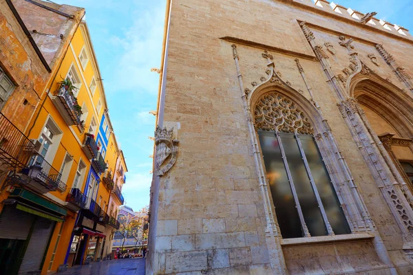Valencia la lonja de seda Historisches Gebäude — Stockfoto