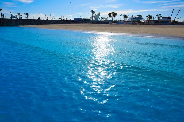 Valencia Malvarrosa beach Las Arenas Spain — Stock Photo, Image