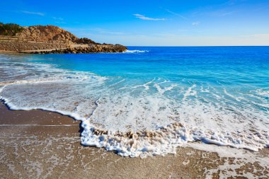 Cullera Platja del çok plaj Playa del Faro Valencia