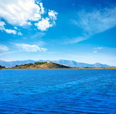 Cullera ermita Kilisesi Valencia İspanya tepede