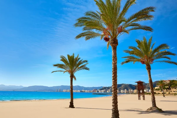Cullera Playa los Olivos pláž Valencia, Španělsko — Stock fotografie
