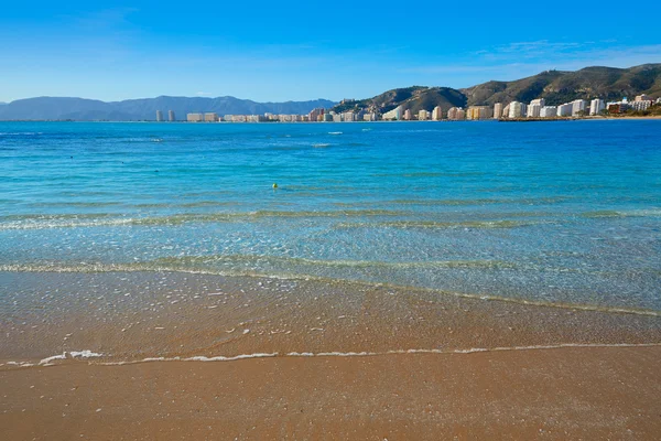 Cullera Playa los Olivos beach Valencia at Spain — Stock Photo, Image