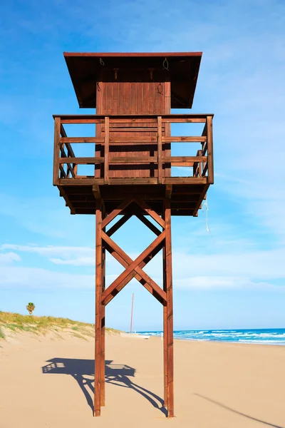 Cullera Dosel beach Akdeniz valencia — Stok fotoğraf