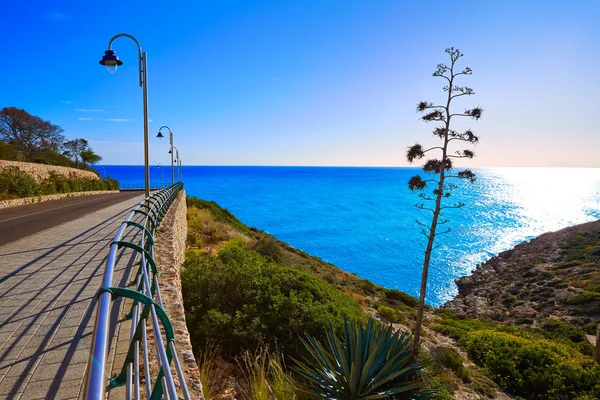Cullera Medelhavet i Valencia Spanien — Stockfoto