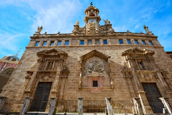 Valencia Santos Juanes Church in Spain — Stock Photo, Image