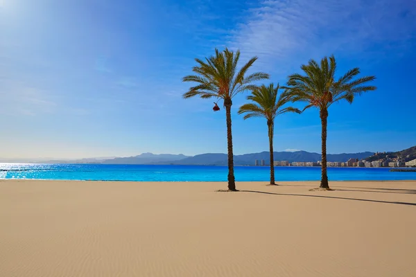 Cullera Playa los Olivos pláž Valencia, Španělsko — Stock fotografie