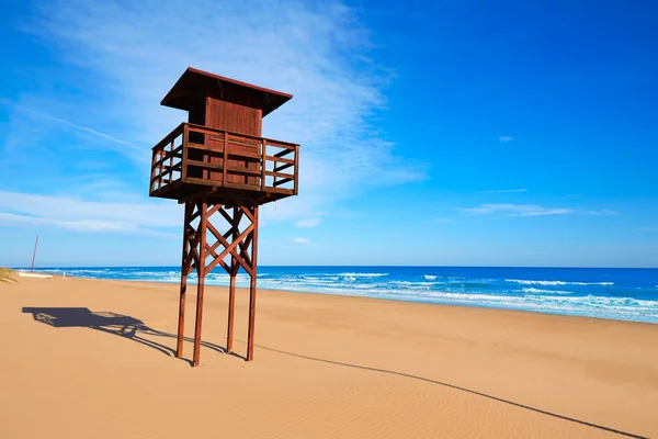 Cullera Dosel beach Mediterranean valencia — Stock Photo, Image