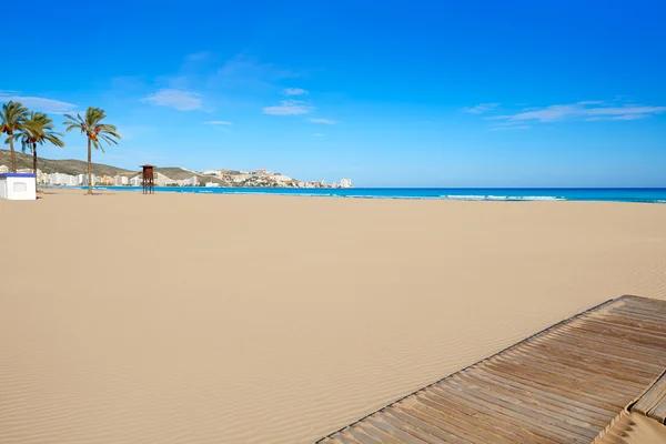 Пляж Сан-Антонио в Валенсии — стоковое фото