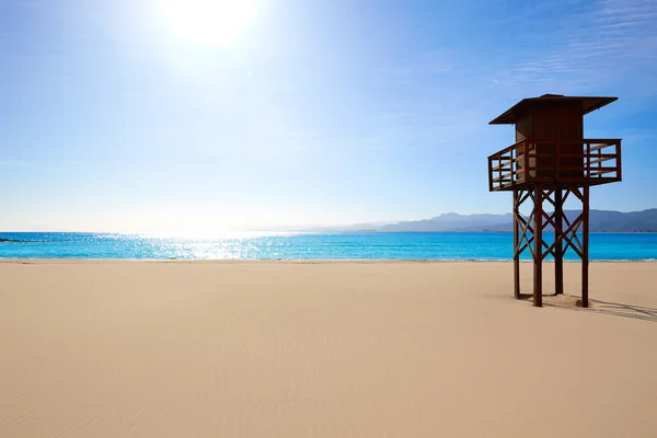 Cullera Playa los Olivos spiaggia Valencia in Spagna — Foto Stock