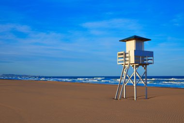 Gandia beach Valencia, İspanya