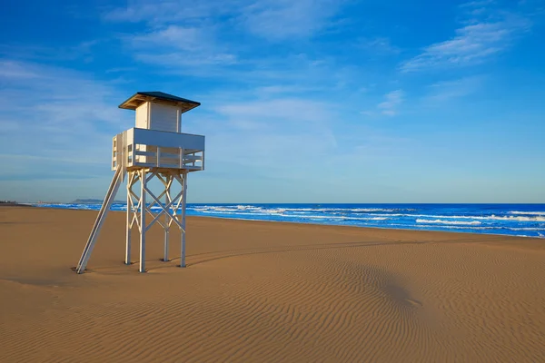 Spiaggia di Gandia a Valencia di Spagna — Foto Stock