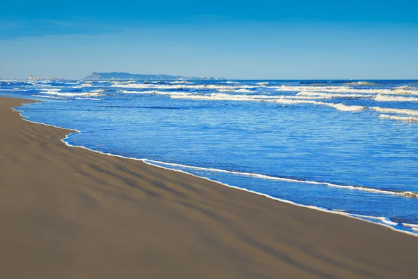 Gandia beach Valencia, İspanya — Stok fotoğraf