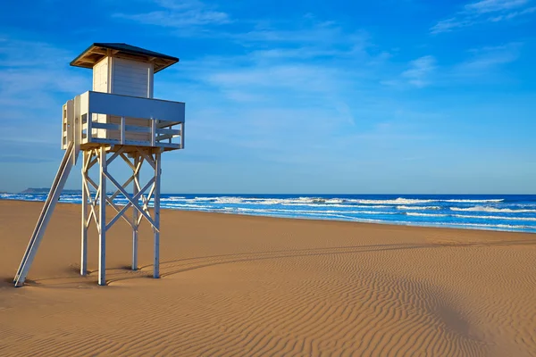 Gandia beach in Valencia of Spain — Stock Photo, Image