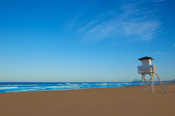 Gandia strand in Valencia Spanje — Stockfoto