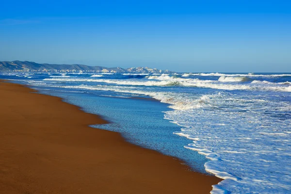 Tavernes de Valldigna strand duinen in Valencia — Stockfoto