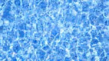 Mavi fayans Yüzme Havuzu su yansıma doku