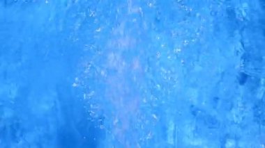 Mavi fayans Yüzme Havuzu su yansıma doku