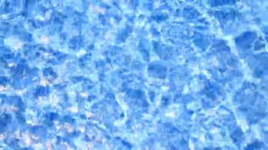 Mavi fayans Yüzme Havuzu su yansıma doku