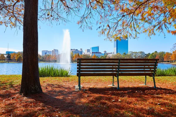 Houston Hermann park jezioro Mcgovern — Zdjęcie stockowe