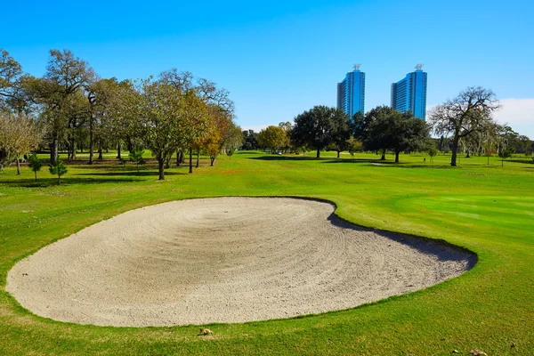 Houston golfbana i Hermann park — Stockfoto