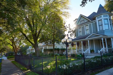 Texas Houston heights Victoria tarzı evler