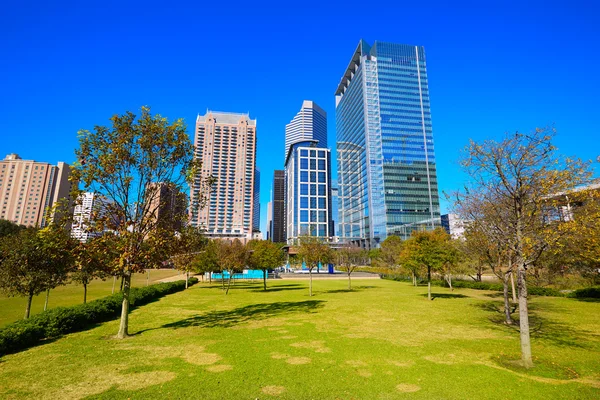 Houston Discovery parco verde nel centro della città — Foto Stock