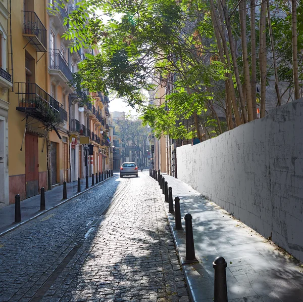 Valencia Barrio del Carmen sokak eski şehir İspanya — Stok fotoğraf