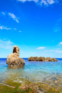 Denia Las rotas beach Sant Antonio cape yakınında